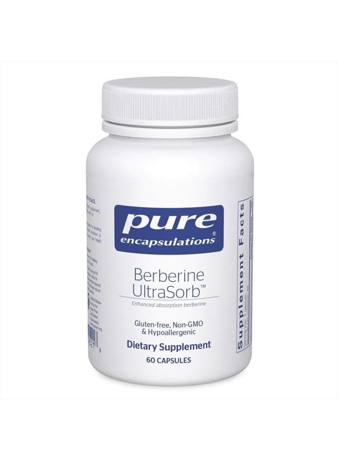 Berberine UltraSorb | Enhanced Absorption Berberine | 60 Capsules