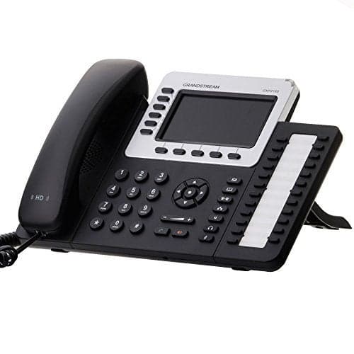 Grandstream GXP2160 IP Phone | 6 Lines, 6 SIP Accounts | 4.3-Inch Color Display | Dual-Port Gigabit Ethernet with Integrated PoE