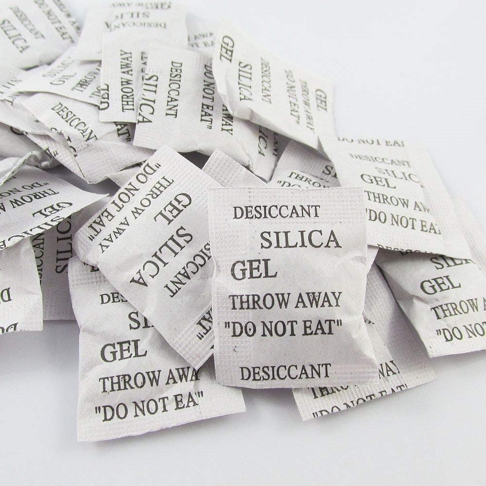 Elysian Silica Gel Pouch Moisture Absorber For Wardrobe Storage Compartment Kitchen Cabinets Almirah Shoe Rack Bathroom Uses Gel Desiccant Packs Of 1 KgEach Pouch 10 Gram