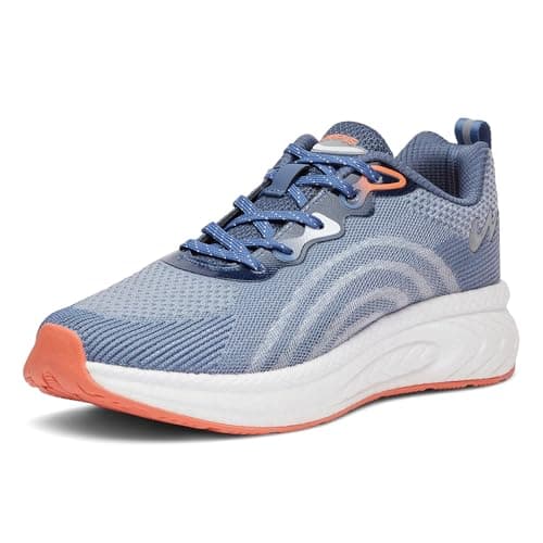 Campus Men's Hype PRO Running Shoes R.Slate/V.ORG - 6UK/India