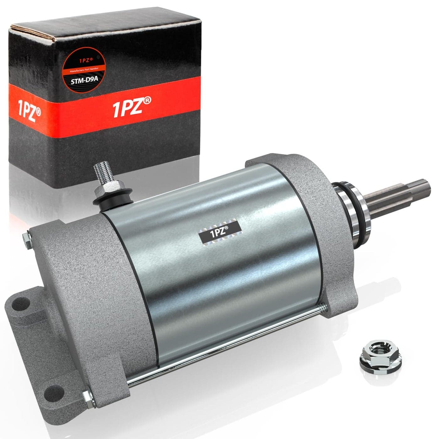 1PZ STMD9A Starter Motor Replacement for Polaris Ranger 900 1000 XP Crew RZR 900 1000 XP 4 Turbo General 1000 XP 4 4014037 4014548