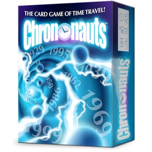 Looney Labs Chrononauts Card Game - Time-Travel Adventure for 1-6 Players