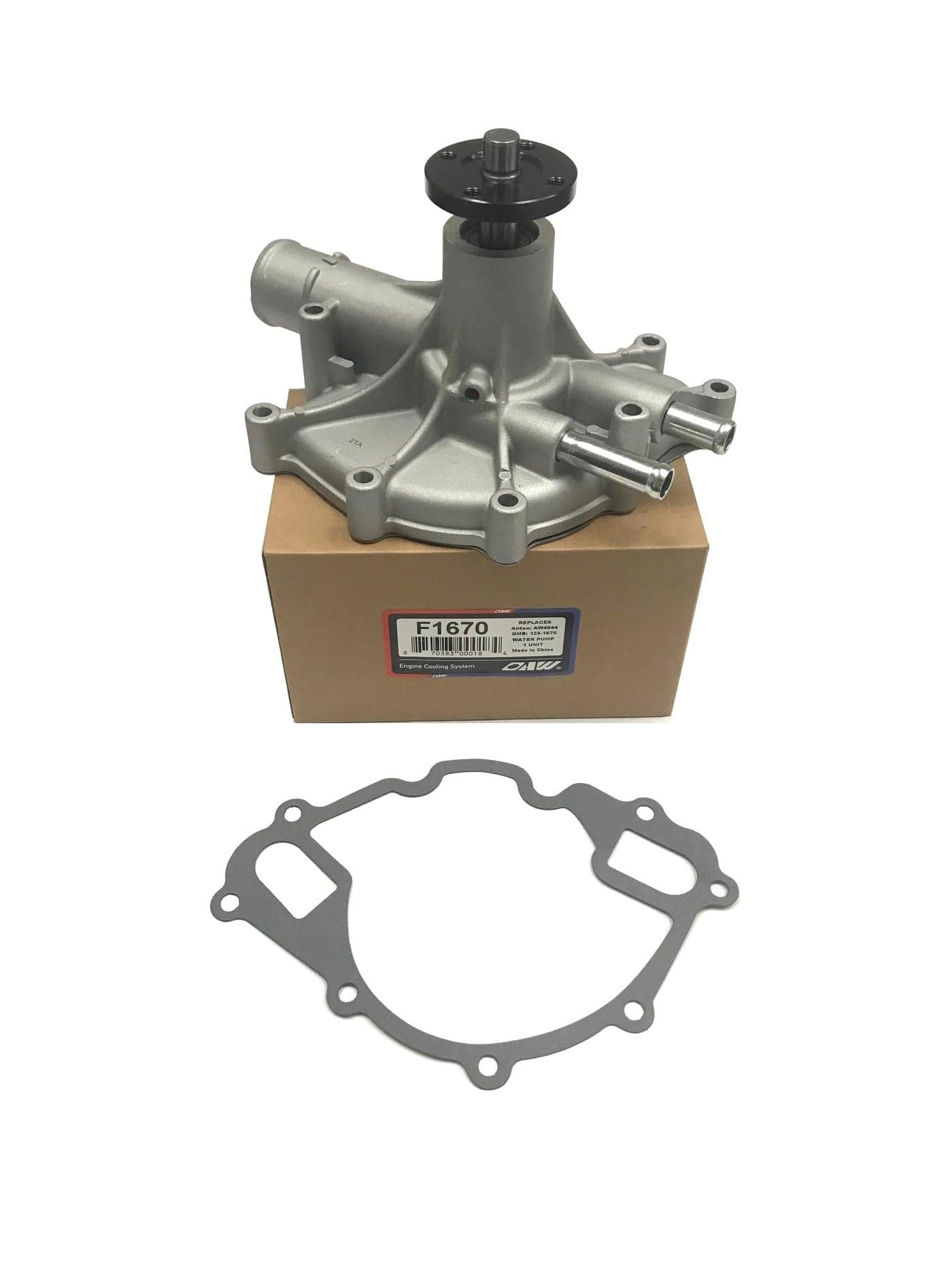 OAW F1670 Engine Water Pump for Ford 5.0L-V8 302 & 5.8L-V8 351 on 1988 1989 1990 1991 1992 1993 1994 1995 1996 Bronco E150 E250 E350 F150 F250 F350