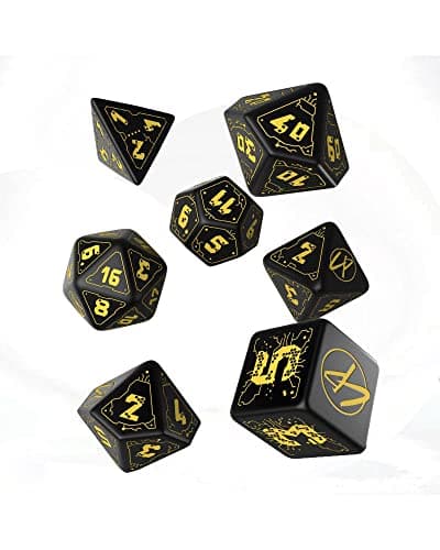 QWorkshop Cyberpunk Red Dice Set Wet Work Various