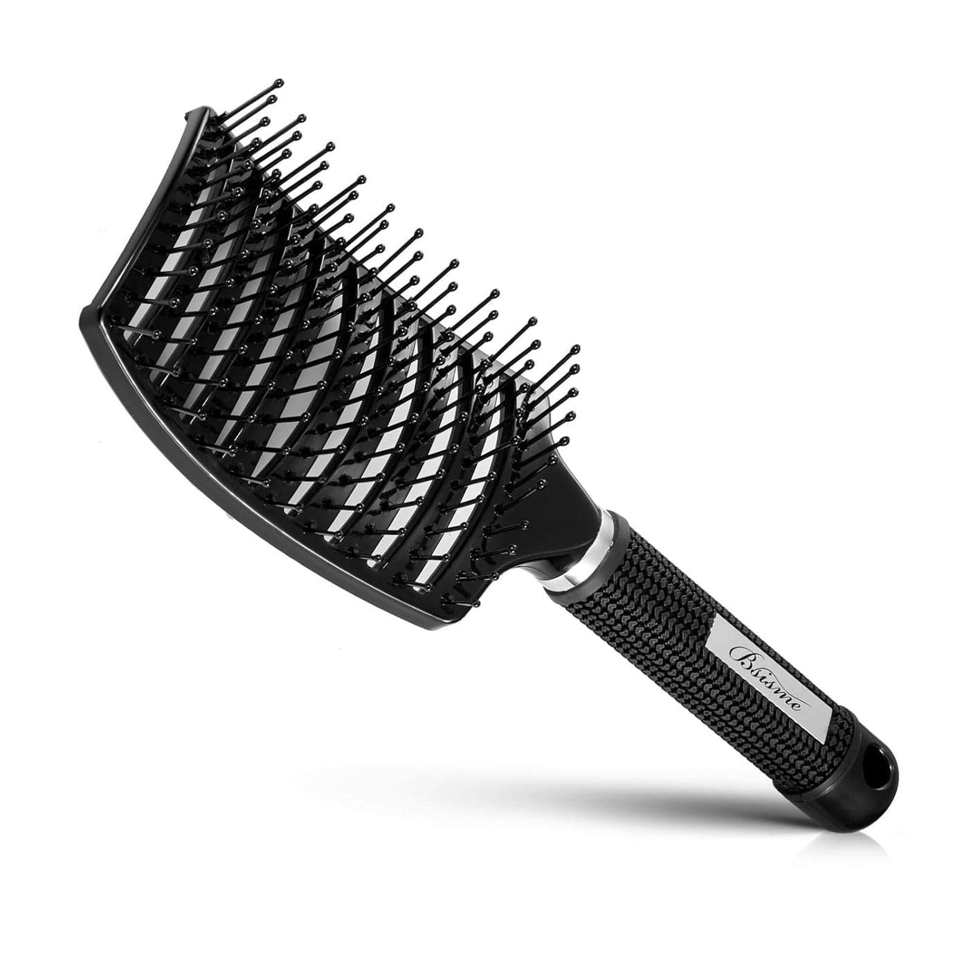 Hair Brush Professional Curved Vented Brush for Faster Blow Drying for Women Men Paddle Detangling Brush for Wet Dry Curly Thick Straight Hair