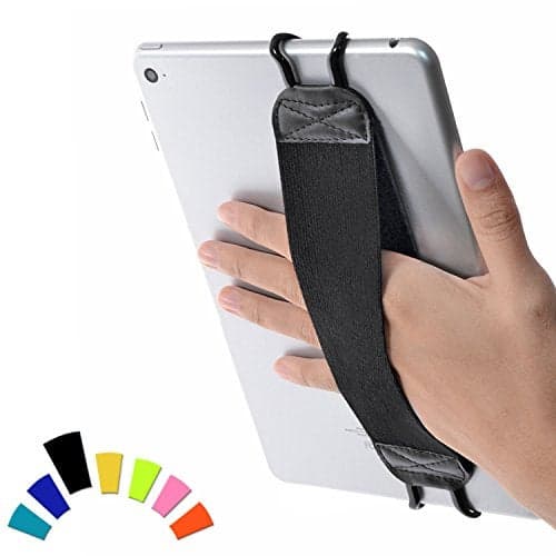 TFY Security Hand Strap Holder for Tablets, iPad, & e-Readers - iPad 10 & 9, iPad Air 5, iPad mini 6 - iPad Pro 9.7 ", Pro 11" - Samsung Galaxy Tab - Google Nexus and More
