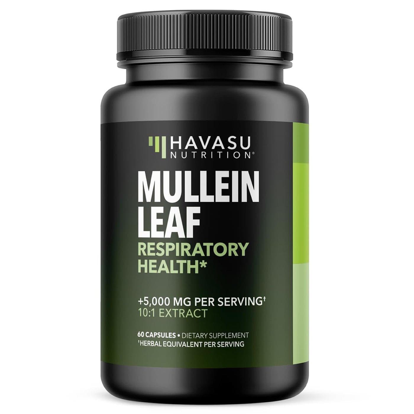 Mullein Leaf Capsules for Respiratory Health 5000mg Extract 101 for Lung Support and Immune Function 60 Count Vegan NonGMO Capsules Herbal Supplement for Daily Wellness 2 Month Supply