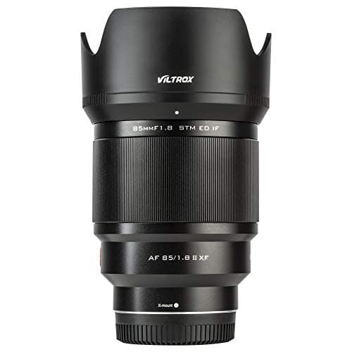 VILTROX 85mm f1.8 Mark II for Fuji X Mount - 85mm Portrait Fixed Focus Lens for Fujifilm X-T3, X-T2, X-T30, X-T20, X-T10, X-T100, X-PRO2