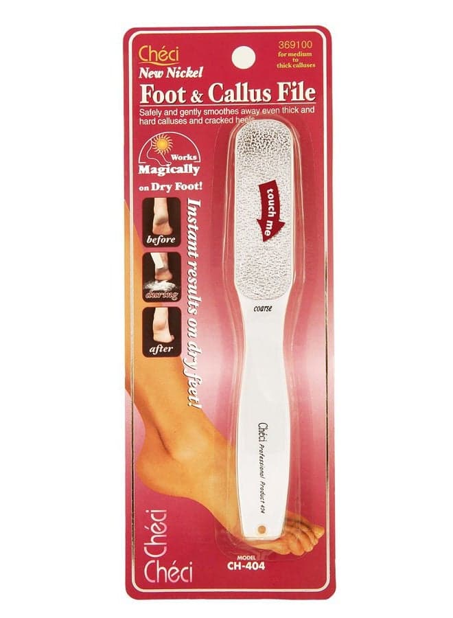 Beige Coarse Foot File CH-404CI