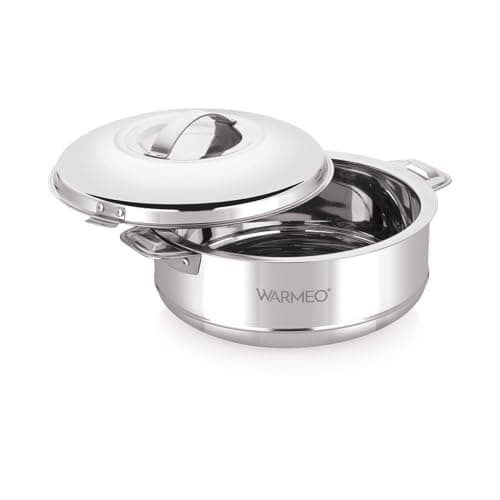 WARMEO Stainless Steel Casserole - 10L, Set of 1, Silver,Solid