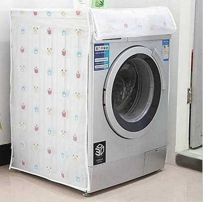 SVK Dream Washing Machine Cover Suitable for Front Load Washing Machines (Color and Design May Vary) (63 cm X 58 cm X 85 cm)