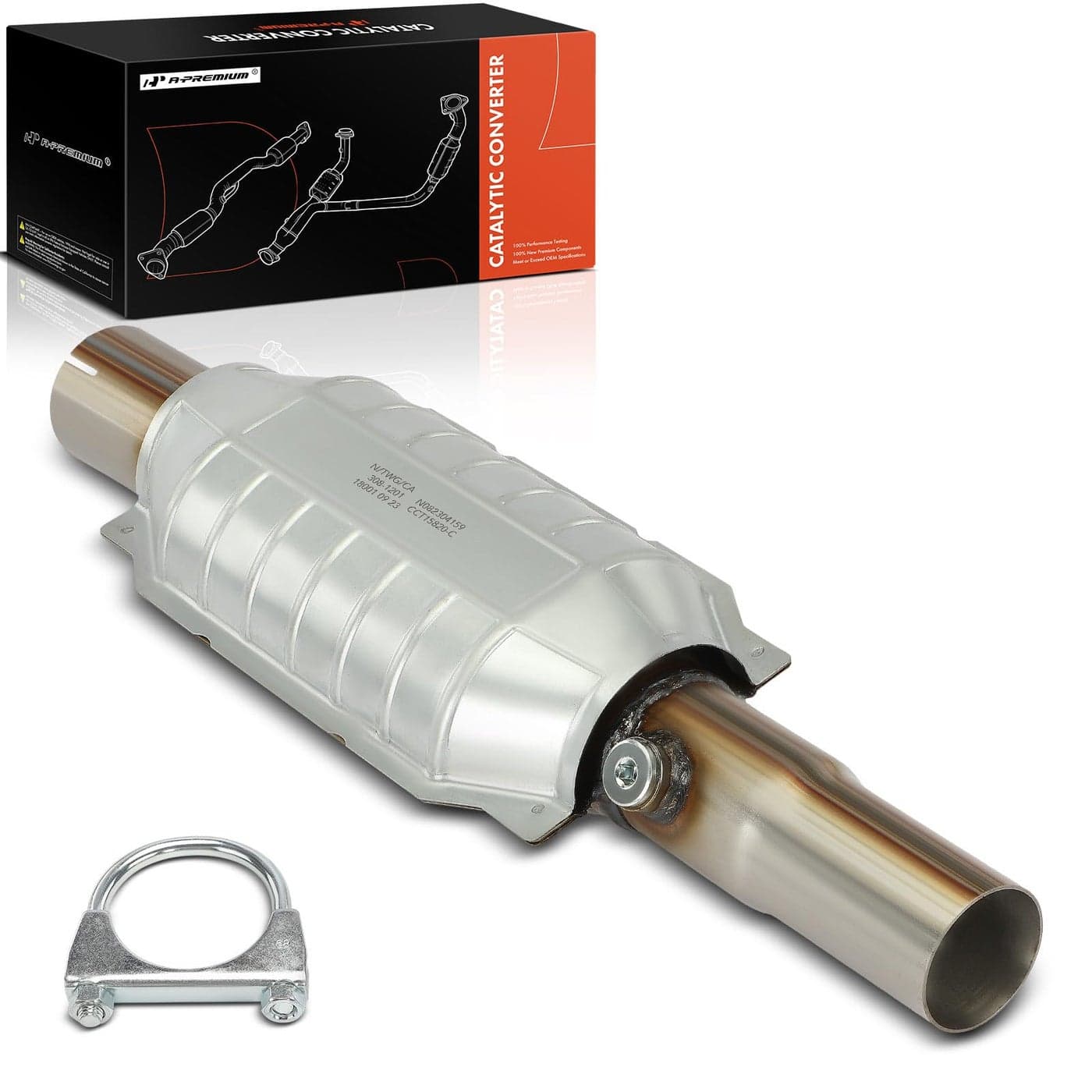 APremium Catalytic Converter DirectFit Compatible with Jeep ZJ Series Grand Cherokee 19961998 XJ Series Cherokee 19962000 25L 40L 52L 59L EPA Compliant Replace 52101392 52101393