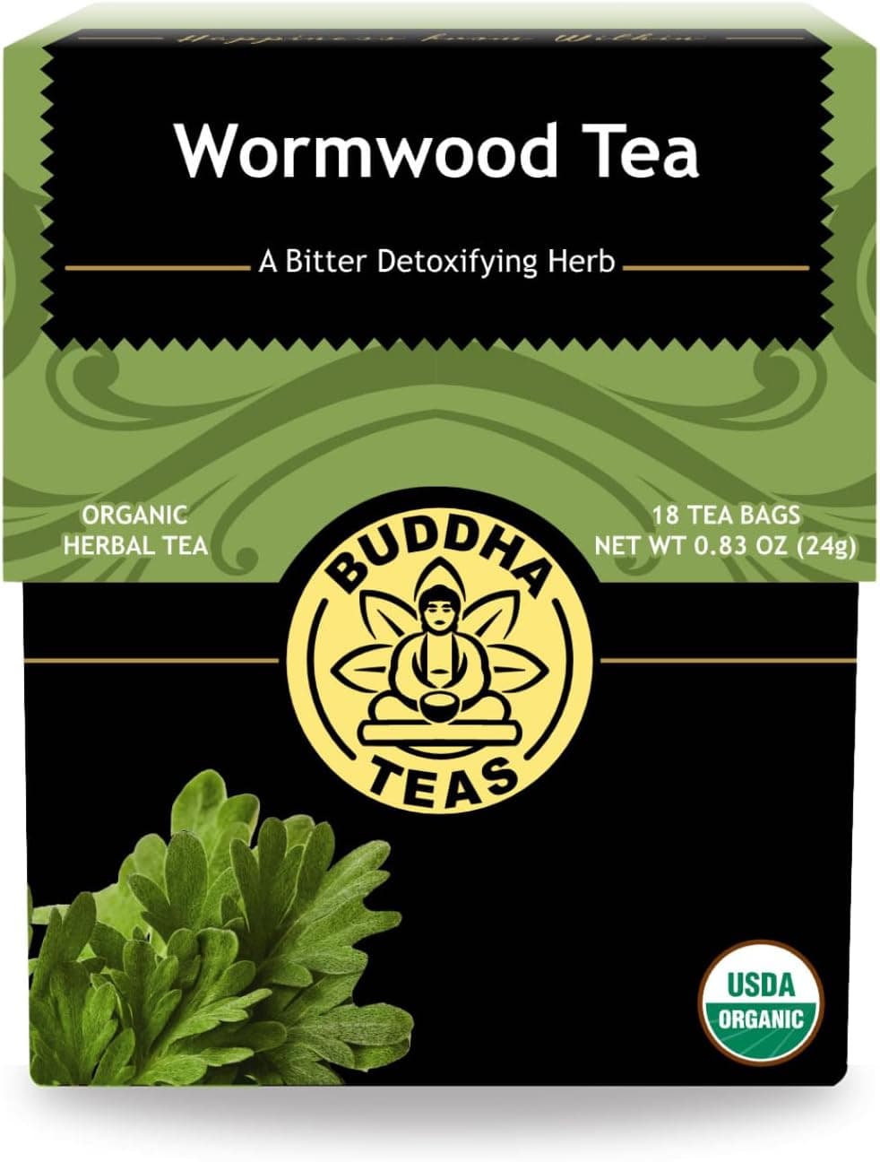 Buddha Teas Organic Wormwood Tea