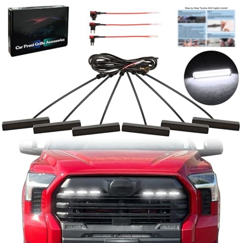 Grill Led Lights for vehicles 2022 2023 2024 Toyota Tundra Front Grille rapt0r Lights For 2007 20082012 20132021 Tundra Trd pro grills light accessories 6pcsset TYtundraW