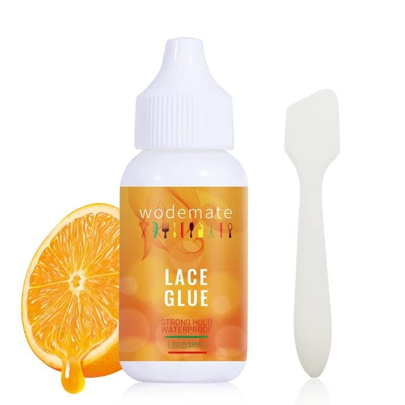 Lace Glue for WigsAdhesive Waterproof Super Hold Hair Bonding GlueInvisible for Hair Systems Hairpiece Replacement PolyToupee Systems 38ML