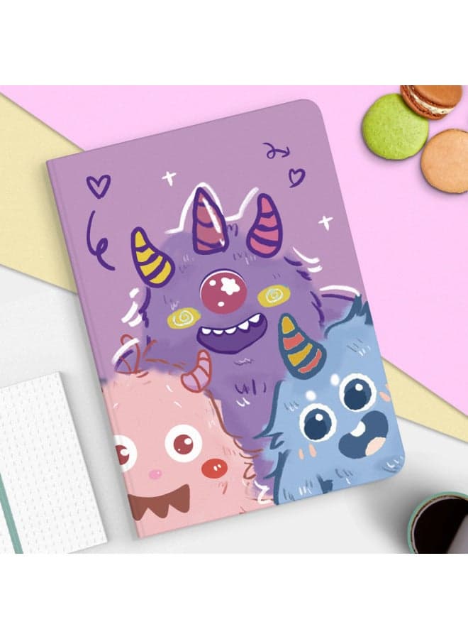 Suitable For Lenovo Xiaoxin Pad Pro Protective Case 11.5-inch Leather Case 10.3-inch Soft Case M10 All-inclusive 11-inch Silicone-Color:Cattle Monster-Applicable Model:Book Pen Slot Lenovo Xiaoxin P