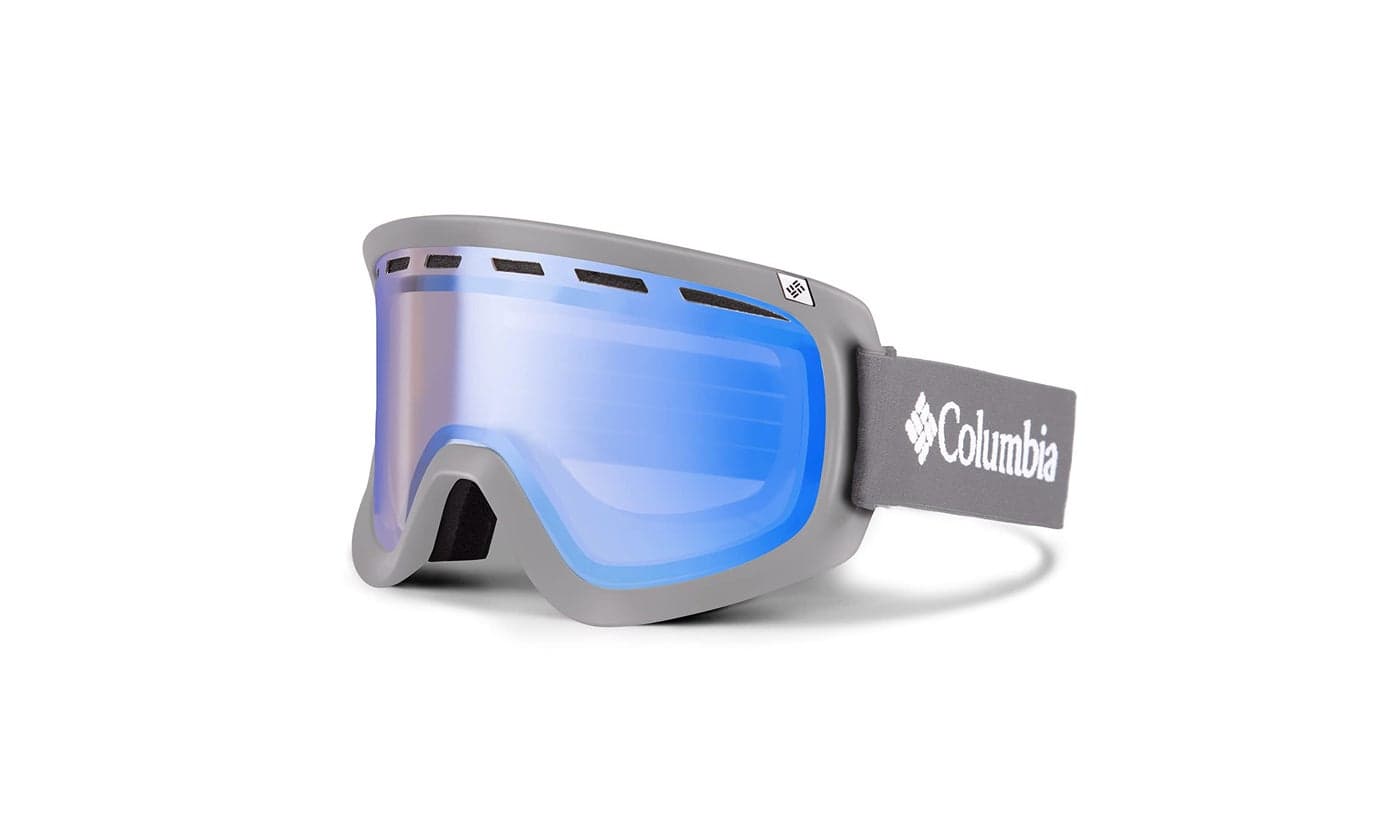 Columbia Unisex Snow Goggles BENTON SPRINGS GreyWhite with Blue Steel Lens