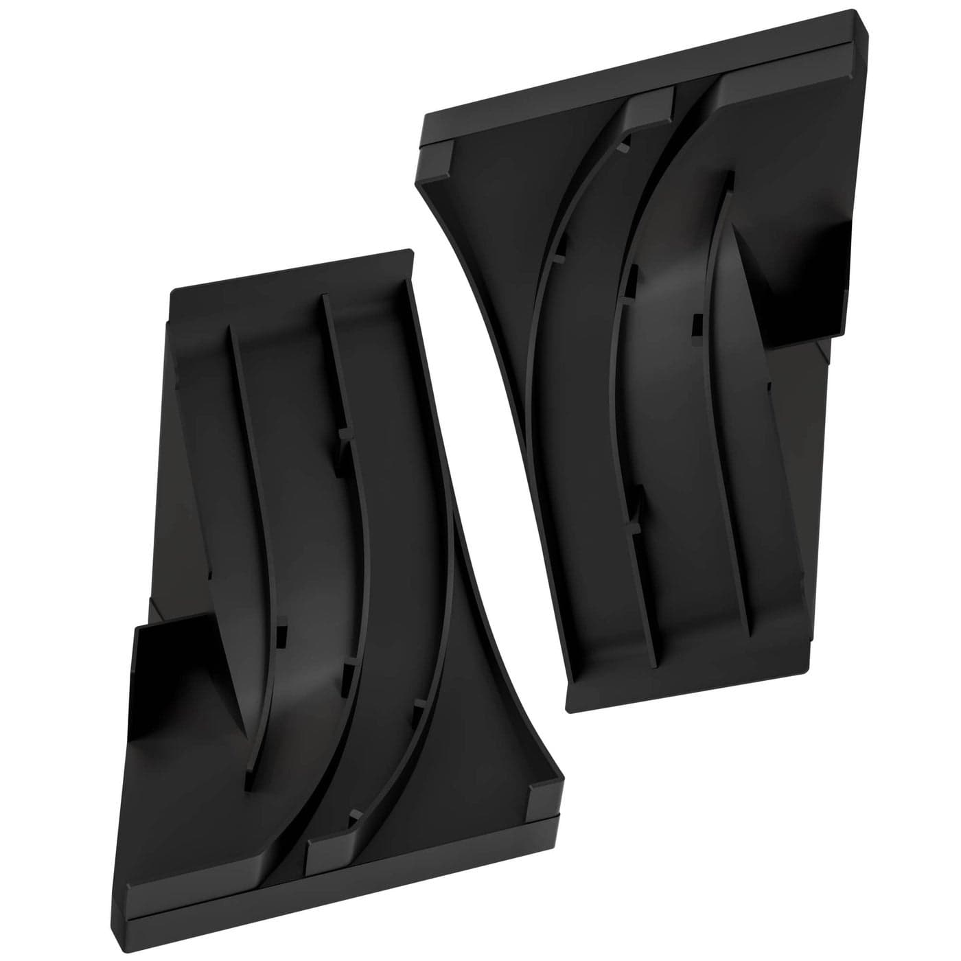 BlueStars WD8X227 WD8X228 Dishwasher Corner Gaskets Left Right Corner Baffle Replacement Compatible with GE Hotpoint Dishwashers Replaces PS263963 PS263964 AP2038859 AP2038860