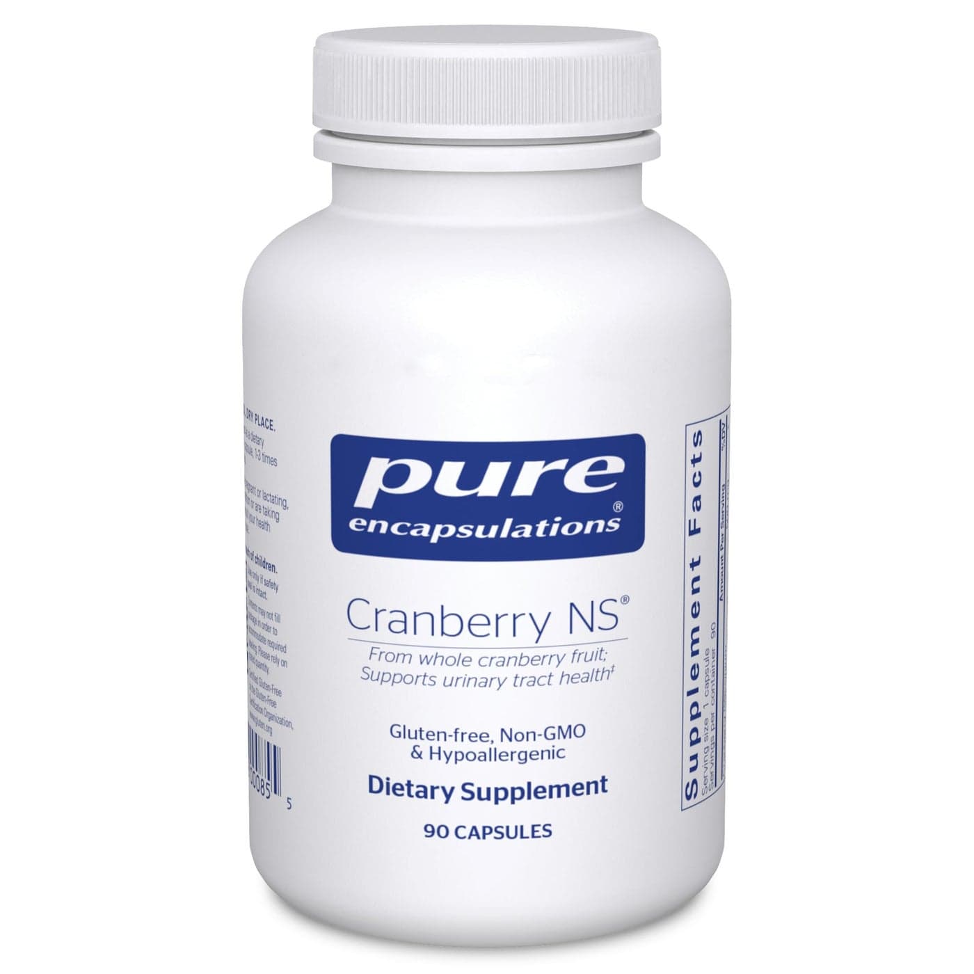 Pure Encapsulations Cranberry NS Hypoallergenic Supplement to Support Urinary Tract Health 90 Capsules