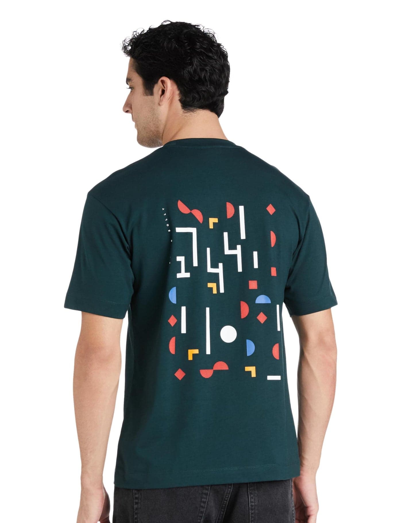 Allen Solly Mens T Shirt Green