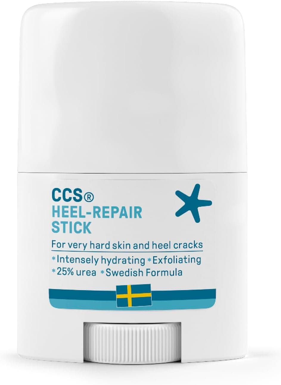 CCS Heel Repair Stick for very dry feet and cracked heels 25 Urea effectively hydrates and softens dry feet 25ml