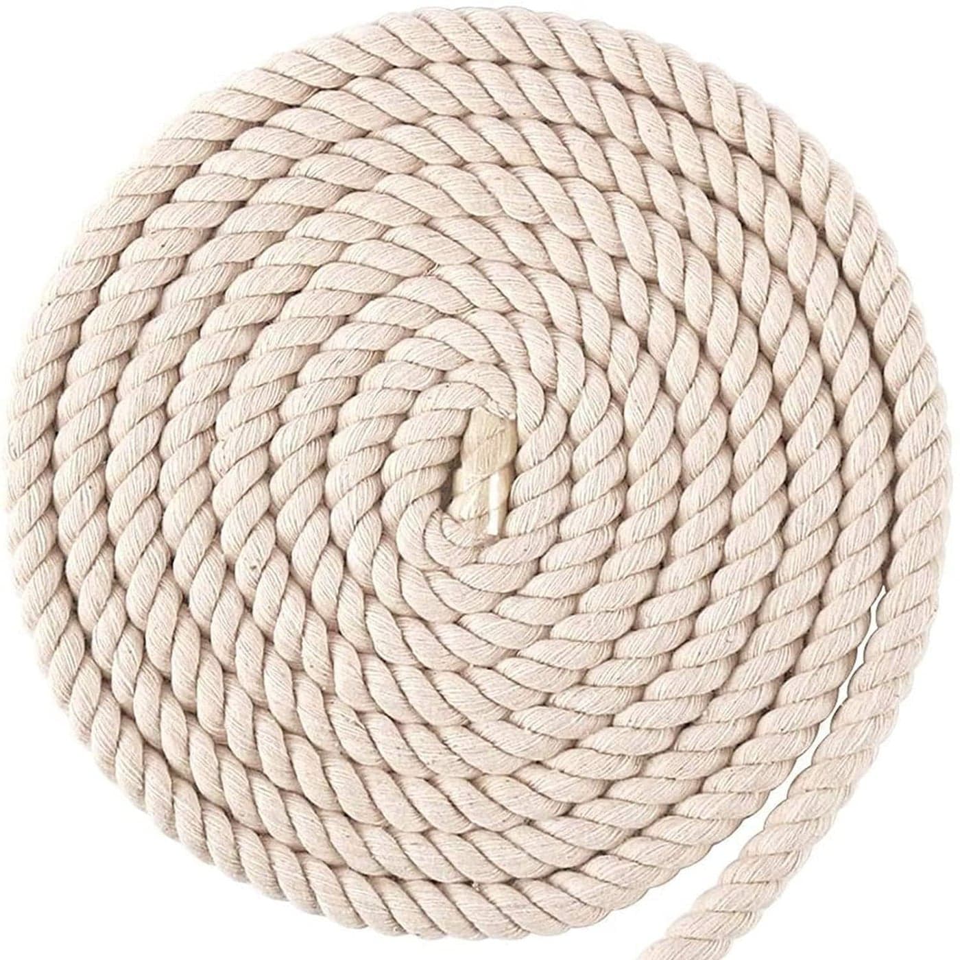 VNQ Cotton Rope 1 Inches Thick for Multi Uses Moti Rassi Compatible Macrame Thread Cord 10 feet