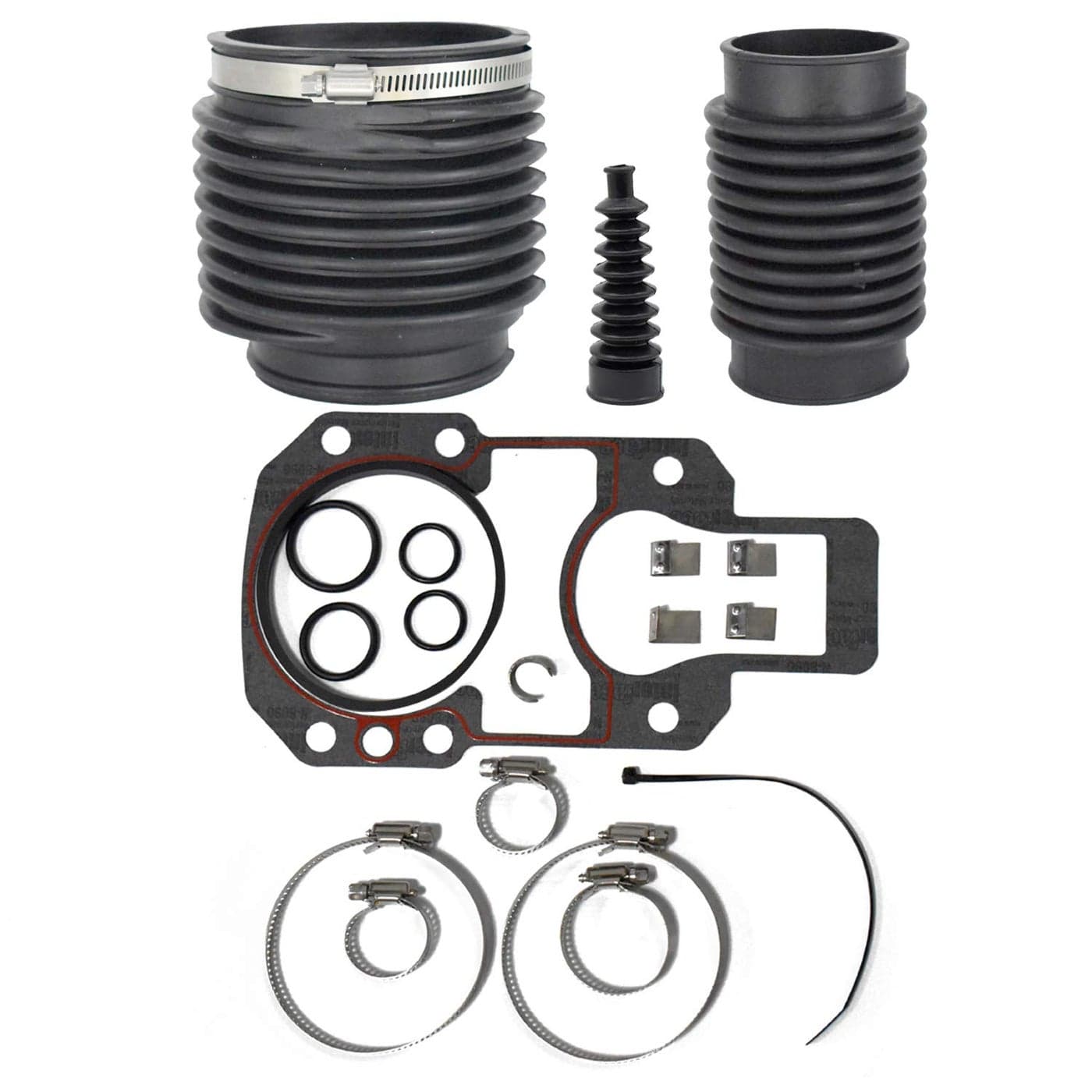 Transom Bellows Kit With UJoint Exhaust Shift Cable Bellows Gasket for Mercruiser for Alpha One Gen II Replace 18654A1 816431A1 74639A2 2794996Q2