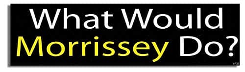 Gear Tatz What Would Morrissey DO Funny Car Magnet 275 X 95 inches Professionally Made in The USA Magnetic Decal