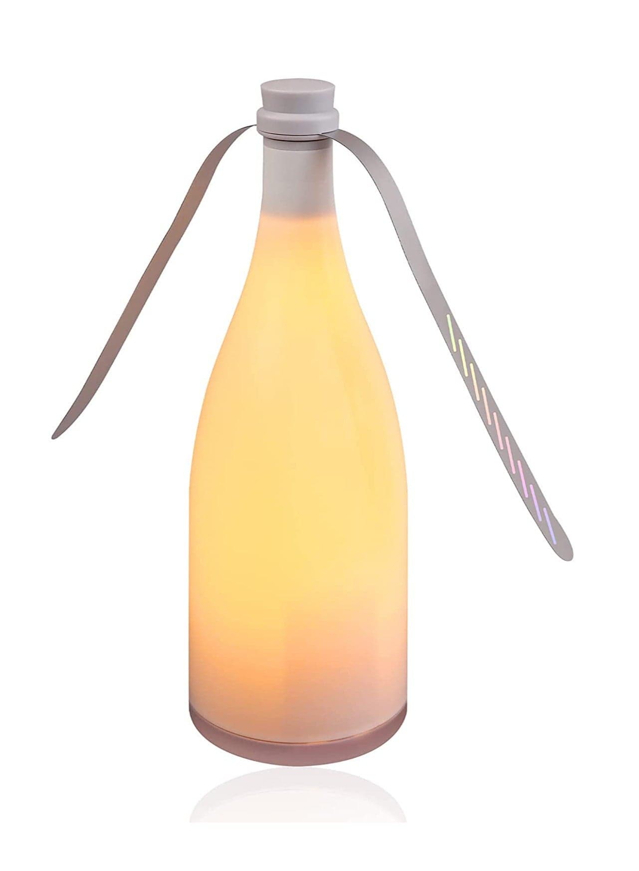 Fly Repellent Fan for Tables Insects Repellent Fan USB Fan Fly Repellent Automatic Fans with Light, Portable Table Fan for Outdoor Indoor Keep Flies Away from Your Food Yellow Light