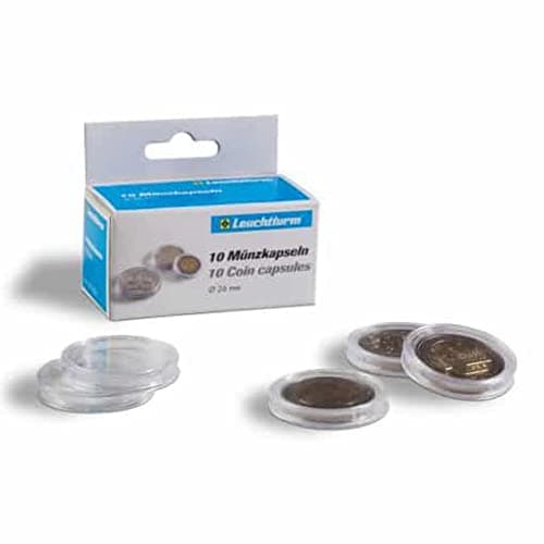 10 Lighthouse Coin Capsules for 34mm Coins