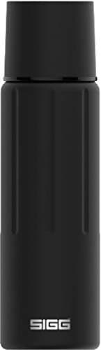 SIGG - Obsidian Insulated Water Bottle - Thermo Flask Gemstone with Cup - Leakproof - Lightweight. BPA Free - 18/8 Stainless Steel - 17 Oz