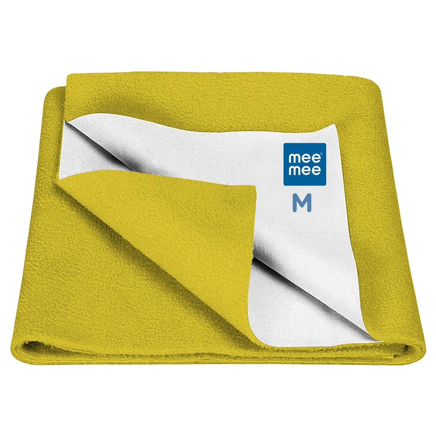 Mee Mee Reusable Water Proof Cotton Bed Protector SheetExtra Absorbent MatDry SheetsUrine SheetDry Mat 70CmX100Cm Medium Olive Green
