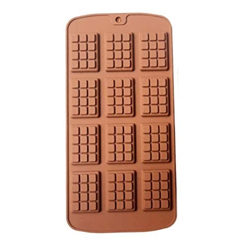 MAFAHH - The Baker's Hub. Silicon Different Shape Chocolate Mould Tray, Cake Decoration Tools, Random Design (Mini Dairy Milk)