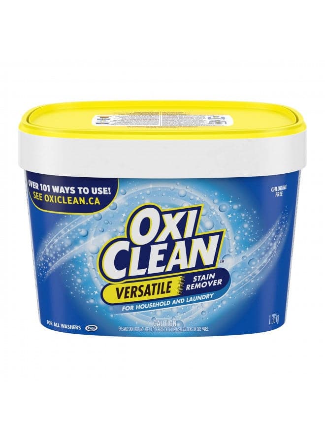 OxiClean Verstaile Stain Remover for Household and Laundry - 64 Loads (for All Machines Including He)
