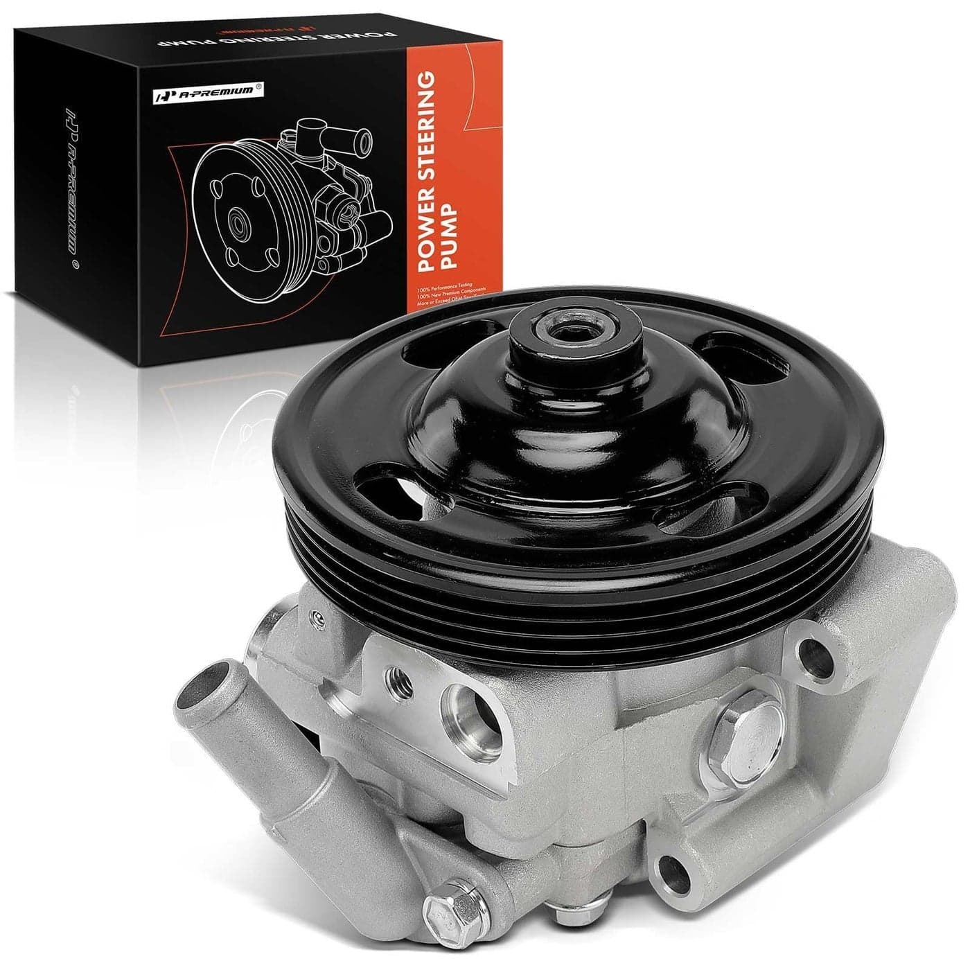 APremium Power Steering Pump with Pulley Compatible with Ford Edge 20112014 35L 37L Lincoln MKX 20112014 37L Replace CT4Z3A696B