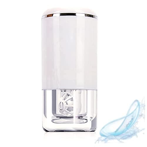 UpaClaire Ultrasonic Contact Lens Cleaner 2.0 (2nd Generation), Intelligent Cleaning Machine for Soft and Rigid Contact Lenses, White