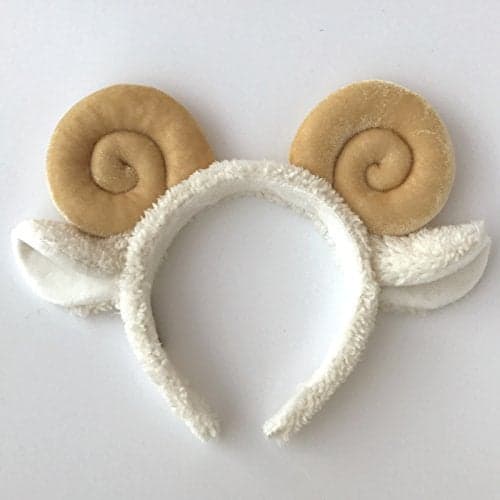 Sheep Hair Bands Cute Plush Ear Men Goat Horn Animal Cartoon Show Christmas Card Issuers Headdress Playground