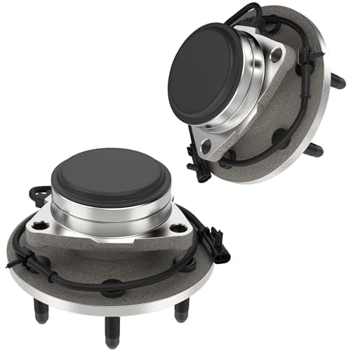 EVERESTWAY 2PCS 515053 (2WD Models Only) Front Wheel Hub Bearing Assembly 6 Lugs w/ABS Compatible for 2000-2006 Chevy Tahoe/ 2001-2006 GMC Sierra 1500