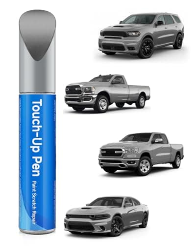 Billet Silver Metallic PSCJSC Car Touch Up Paint Compatible with Dodge Scratch Repair Kit Exact OEM Color Match Scratch Rust Repair Car Truck SUV Paint Fix