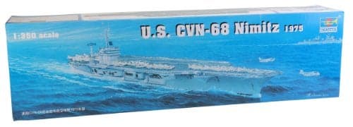 Trumpeter 1350 USS Nimitz CVN68 Aircraft Carrier 1975 Model Kit