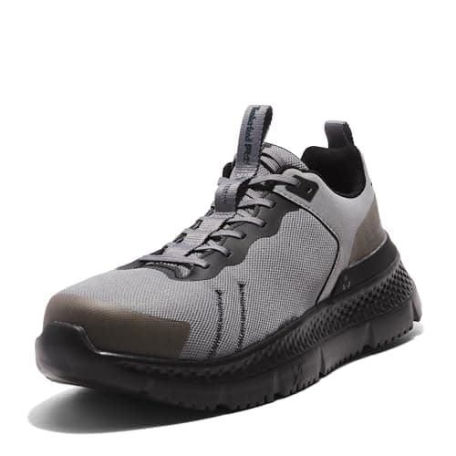 Timberland PRO Men's Setra Composite Safety Toe Industrial Athletic Work Shoe, Grey/Black, 8M