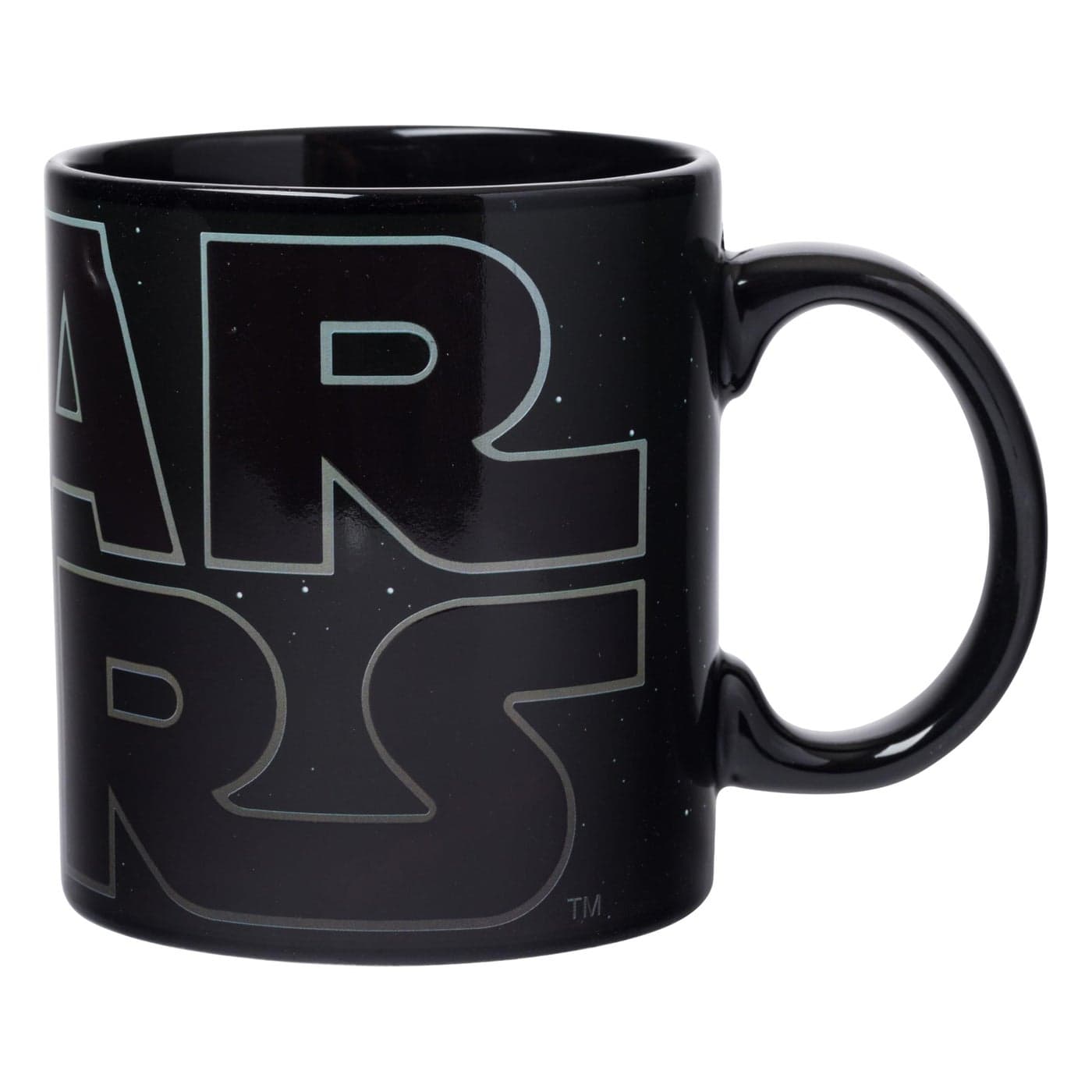 Silver Buffalo Star Wars Logo Heat Reveal Ceramic Coffee Mug Featuring Boba Fett Yoda Luke C3PO R2D2 Darth Vader and Stormtrooper 20Ounces