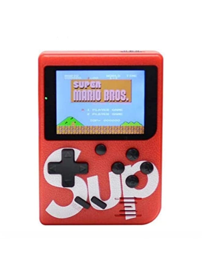 1pcs Retro Game Player with 2.5" 8-Bit LCD Portable Video Games,The 80's Arcade Video Gaming System,Built-in 129 Classic Old School Games Entertainment-Red