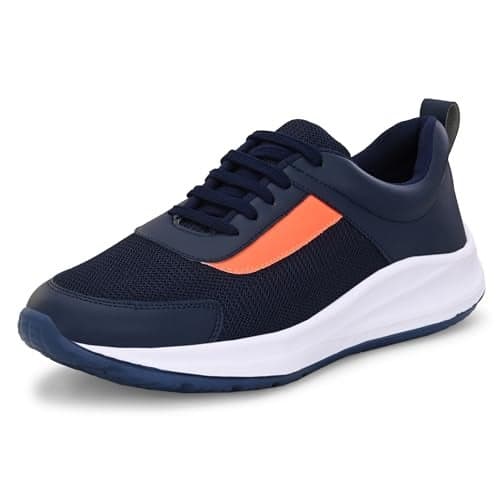 Centrino Casual Shoe for Men | Cushioned Insole Provide Comfort| Stylish Sneaker Shoe | Lace-Up Design | Perfect for Casual Outfits for Boys & Men 6821-6