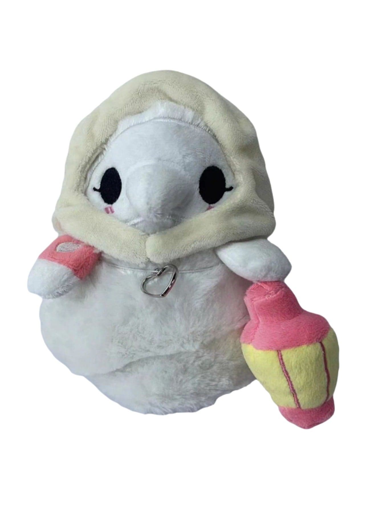20 CM Cute Cartoon Fluorescence Plush Toy Soft Stuffed Doll For Girls And Boys All Ages Gift (White)