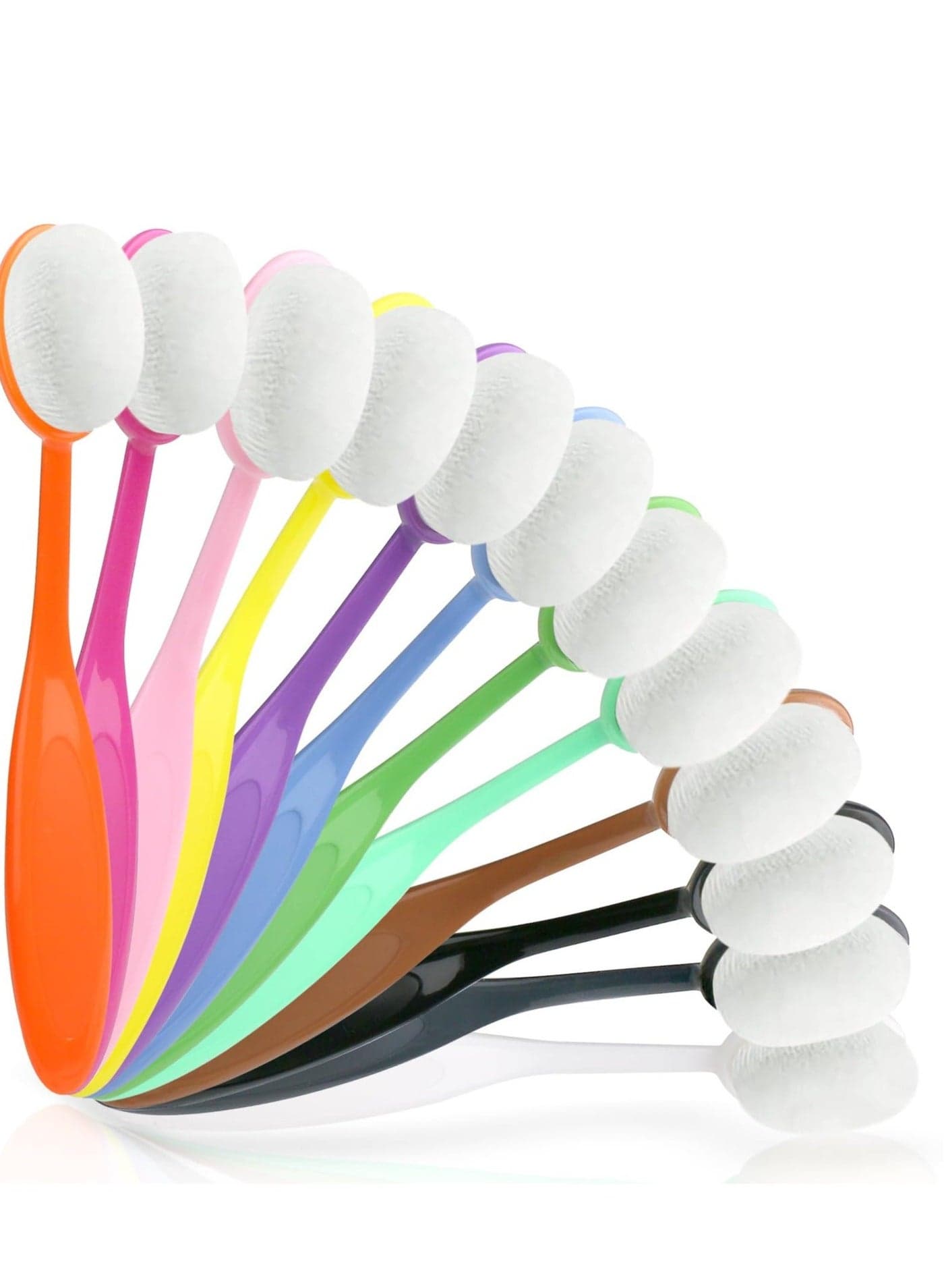 12 PCS Colorful Ink Blending Brushes Craft Tool Suitable for Card Making and Crafters Background (Brush Head Diameter 0.86 ")