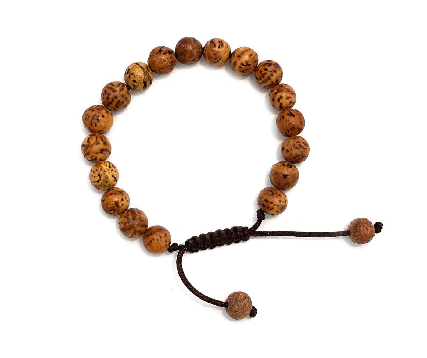 Hands Of Tibet Tibetan Mala Bodhi Seed Wrist Mala Bodhi Seed Beads From Bodh Gaya India BSM24