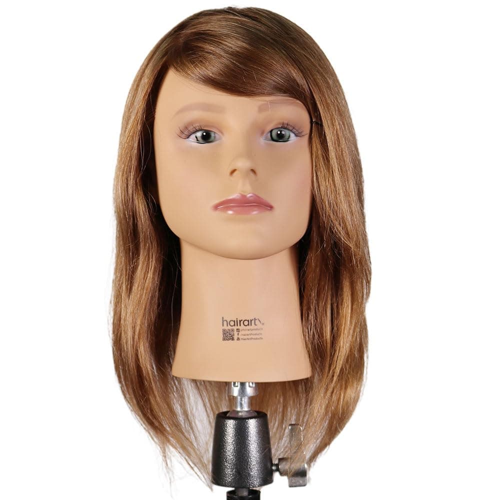 Emma 100 European Hair Mannequin Light Brown