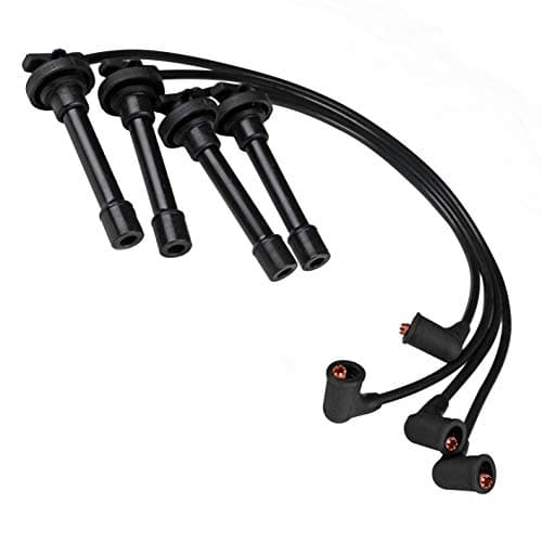AutoPart T ST-4174 Ignition Spark Plug Wire Set, 7mm, 4 Pcs, for 1990-1997 Honda Accord/Prelude 2.2L L4 2156cc