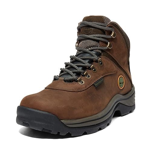 Timberland Men's White Ledge Mid Waterproof Hiking Boot, Brown-NEW 2024, 8 Medium
